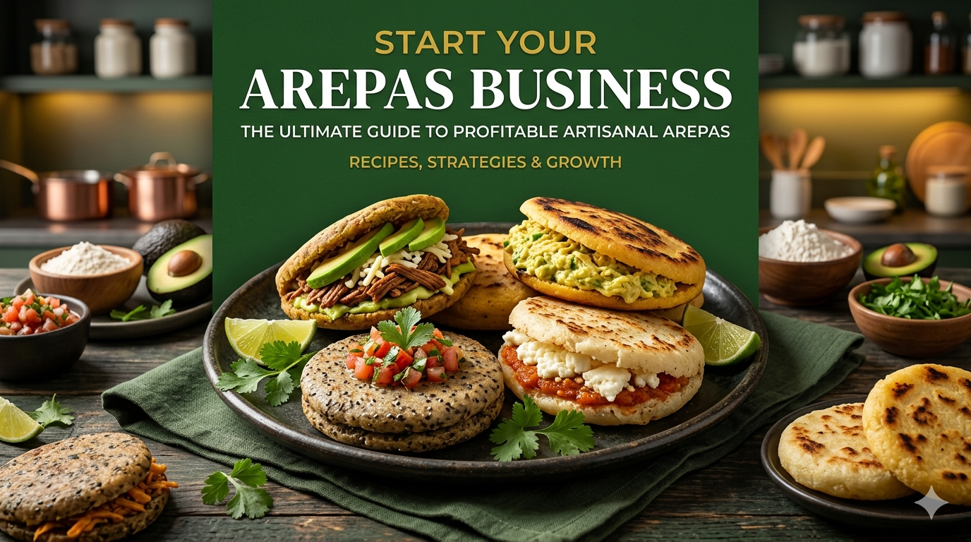 Receta Maestra industrial (arepas)